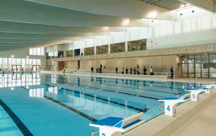 Sportoase De Watermolen -zicht op het 50 meter sportbad - Sportoase