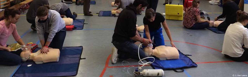Bijscholing reanimatie (CPR) Hoger Redder RedFed, VTS, Gent - J. Van Laere