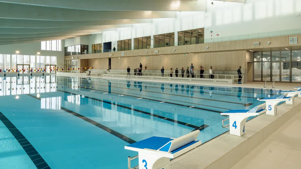 Sportoase De Watermolen -zicht op het 50 meter sportbad - Copyright Sportoase