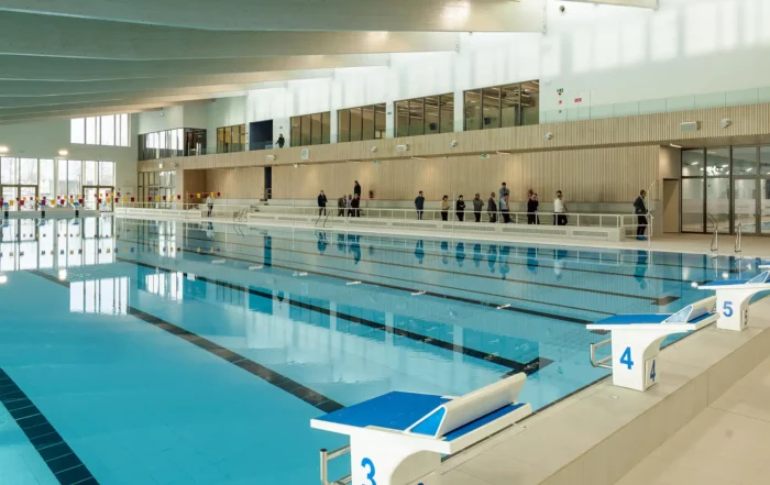 Sportoase De Watermolen -zicht op het 50 meter sportbad - Copyright Sportoase