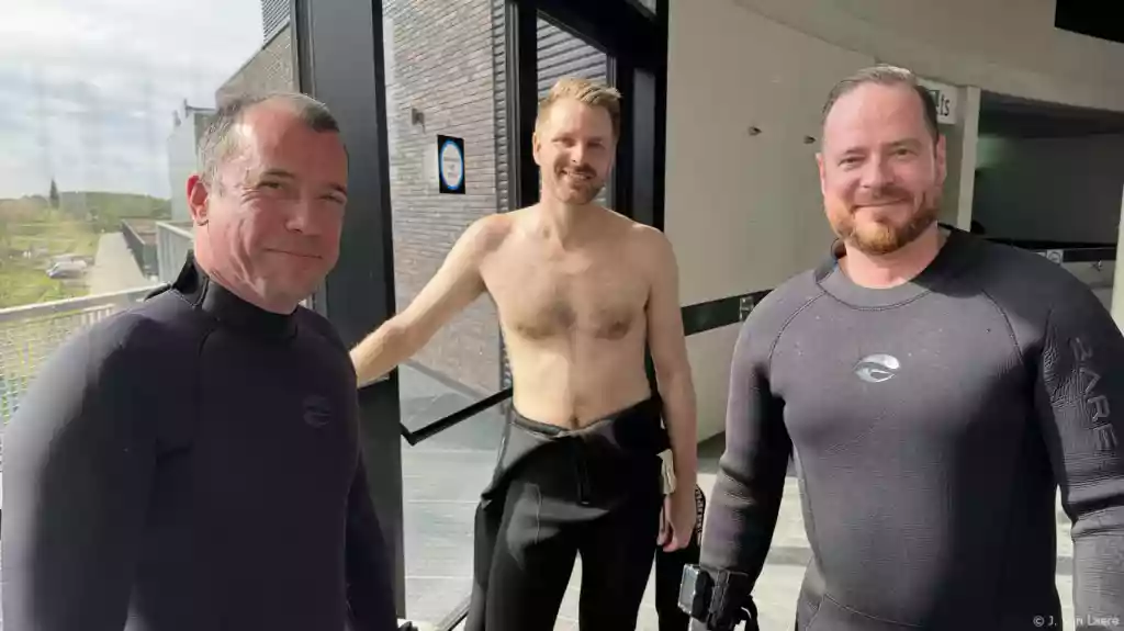 Clubduik in Todi met Filip, Pieter en Koen - J. Van Laere