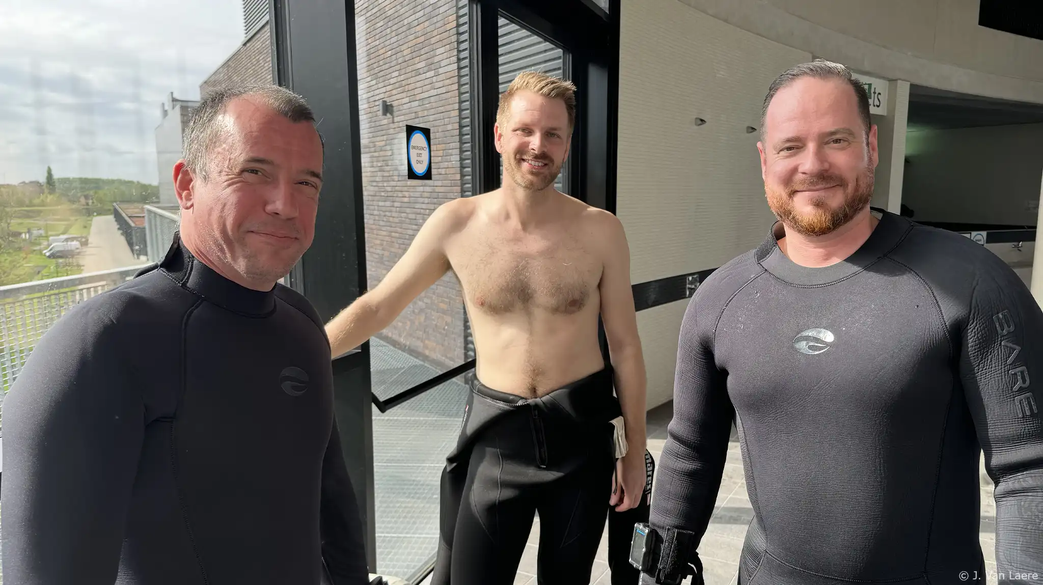 Clubduik in Todi met Filip, Pieter en Koen - J. Van Laere